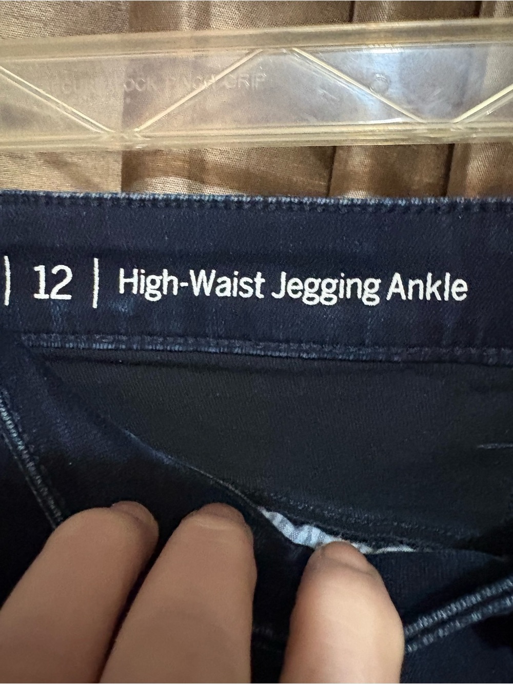 Talbots Navy High-Rise Jeggings Ankle-Length #1932 - Picture 6 of 7